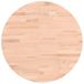 VidaXL Tafelblad rond ø50x1,5 cm massief beukenhout
