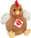 Teddy Hermann Hermann Teddy Knuffeldier Kip - pluche stof - premium kwaliteit knuffels - bruin - 18 cm