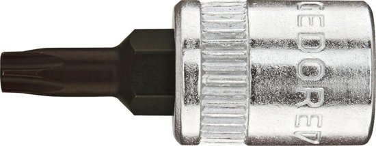 Gedore "Schroevendraaier-inzetstuk Torx® DIN3120-C 1/4"", T9x30,5mm