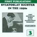 FIB-RMS-BE Richter Sviatoslav - Richter In 50's Vol.Iii CD