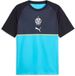 PUMA OM-shirt Warm Up 2026/27 Hommes bright aqua-new navy Polyester M