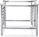 HENDI Onderstel voor heteluchtoven 225165, capaciteit voor 6 bakplaten 429x345mm, 540x460x(H)700mm, Inox 18/0