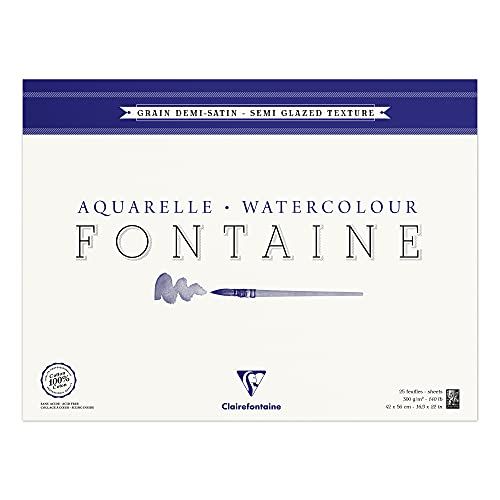 Clairefontaine 96409C Kleurblok Aquarelpapier