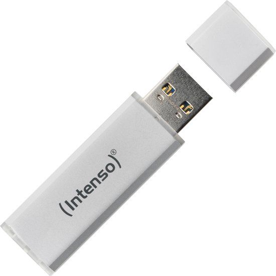 Intenso Alu Line USB-stick - 64GB - USB 2.0 - Zilver