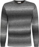 Gabbiano Trui Zachte Trui Met Gradient Kleurverloop 615773 Dark Grey Mannen Maat - XL