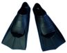 Leisis Palmes de natation courtes en silicone Noir UE 45-46
