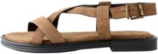 Next - Dames - Forever Comfort® sandalen met kruisbandjes - Bruin