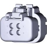 TE Connectivity 776488-2 Boîtier mâle (câble) AMPSEAL16 Nombre total de pôles : 4 Contenu : 1 pièce(s)