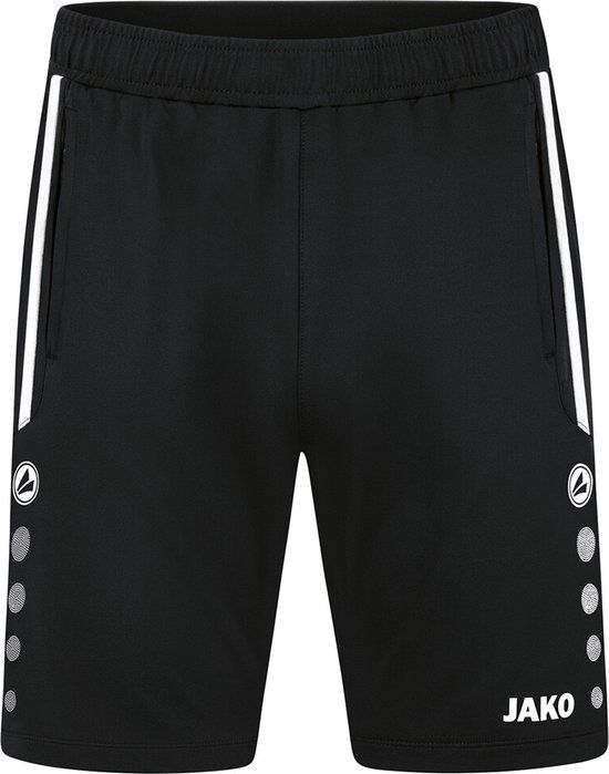 Jako - Allround Trainingsshort Kids - Zwart - Maat 164