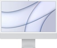 Apple iMac 24 inch (2021) - 8GB - 512GB SSD - 8 core CPU - 8 core GPU - Magic Keyboard met numeriek toetsenblok - Touch ID - Ethernet - Zilver