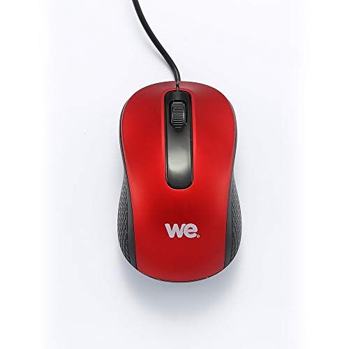 WE kabelmuis - rood