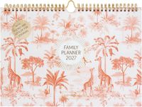Pimpelmees Family Planner 2027 Savannah Stories Desert Red