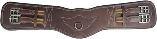 Horka Dressuursingel Leer Bruin-zilver - 55 cm