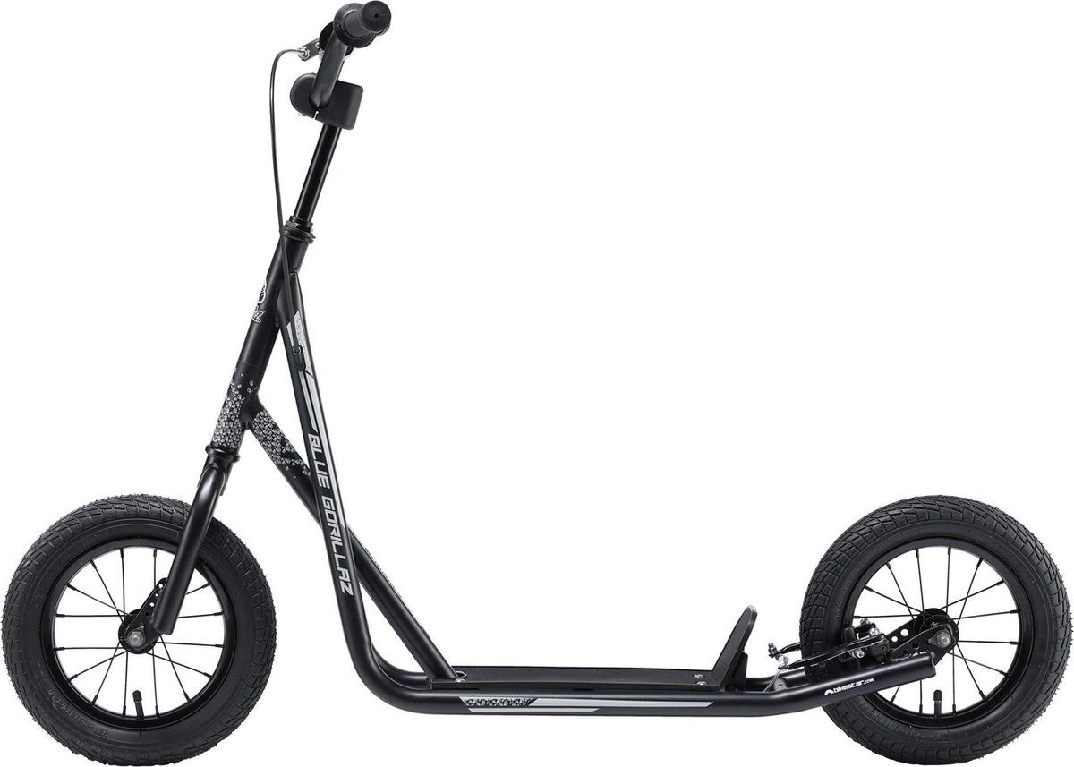 BLUE GORILLAZ autoped - 12 inch Sport - zwart