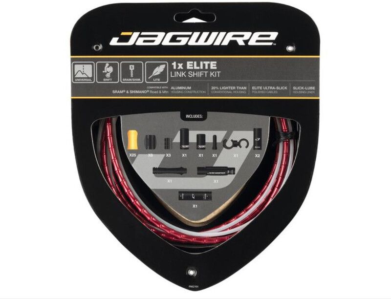 Jagwire 1X Elite Link Schakelkabel Set - red