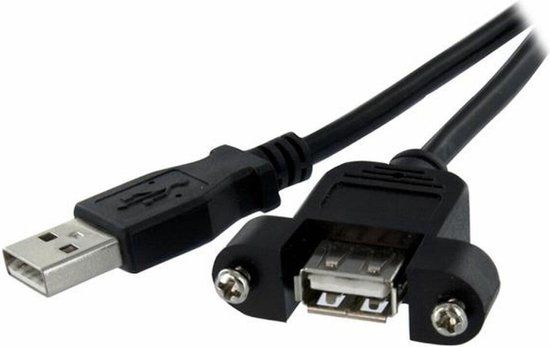 StarTech.com USB A naar A Kabel - 90 cm - Zwart