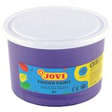Jovi - Finger Paint, Vingerverf, 500 ml, Kleur Violet, 100% afwasbaar, Op basis van natuurlijke ingrediënten, Glutenvrij (56123)