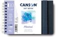 Canson Art Book Schetsboek A5 Dwarsformaat Aquarelpapier 300g 48 Pagina's