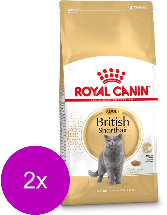 Royal Canin Fbn British Shorthair - Kattenvoer - 2 x 4 kg