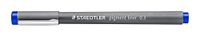 Staedtler 308 03-3 VE pigment liner blauw