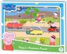 Peppa Pig FSC® Puzzel en bois - DeQube - 10 pièces - Puzzel de formes avec chiffres - À partir de 2 ans