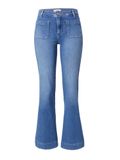WRANGLER Jeans 'FLARE' blauw denim