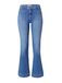 WRANGLER Jeans 'FLARE' blauw denim