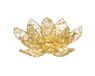 Decoris Lumineo Micro led bloem 38x13cm-200led goud/warm wit/klassiek warm