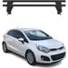 Omac Barres de toit transversales en aluminium pour Kia Rio III HB 2011-2017