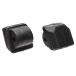 Impala Rollers Impala inline remblokken 2 stuks - zwart