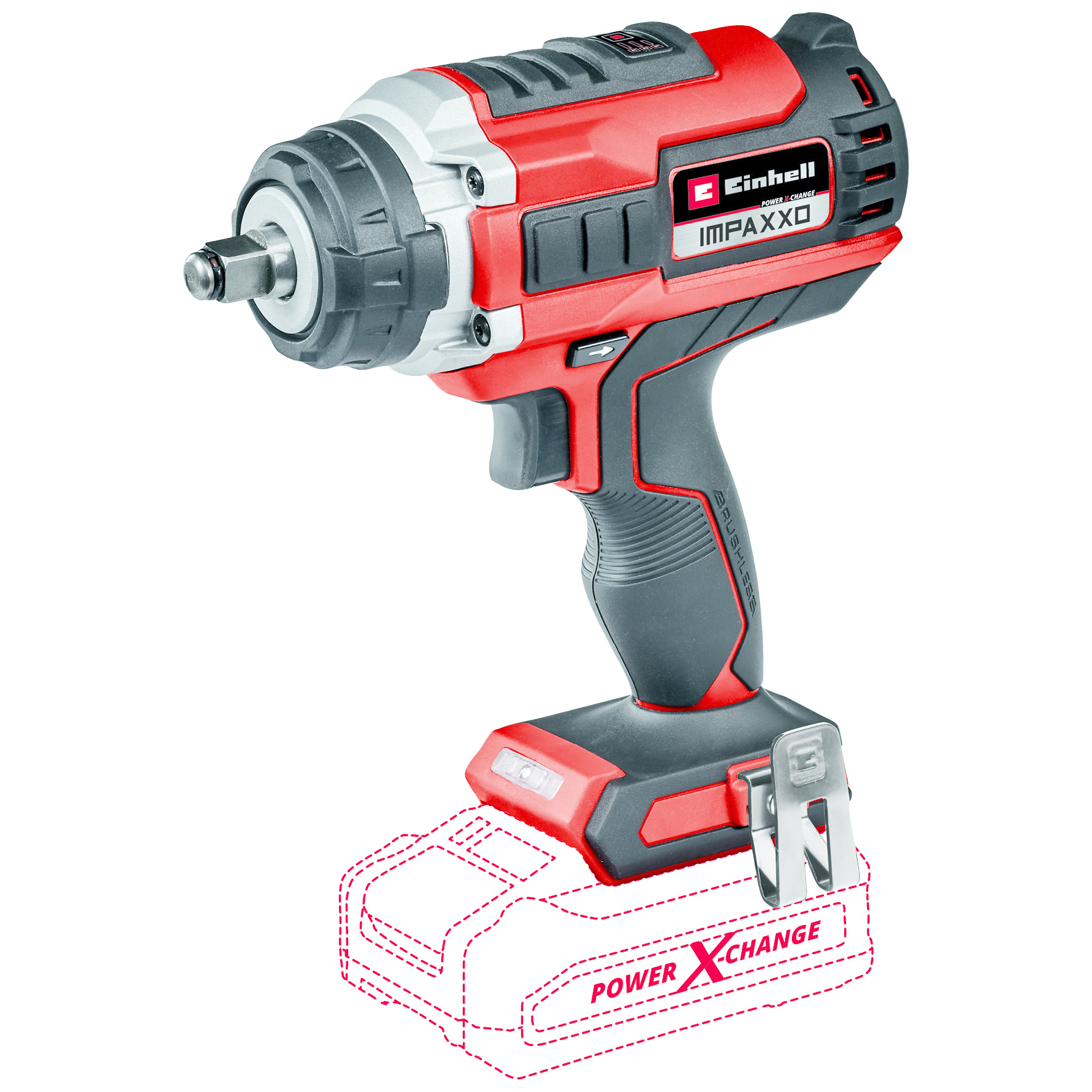 Einhell Accu Slagmoersleutel - IMPAXXO 18/400 - 18V - Power X-Change