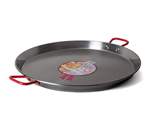 EL CID 5020063 Paellapan Valenciana - 55 cm - zilver