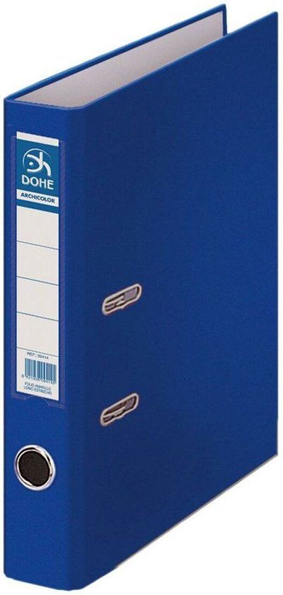 DOHE A4 Map met hendelboog - Blauw - 12 stuks