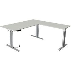 Kerkmann Zit-sta-bureau 10234111 - Lichtgrijs/Zilver