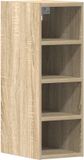 vidaXL Bovenkast 20x29,5x60 cm bewerkt hout sonoma eikenkleurig