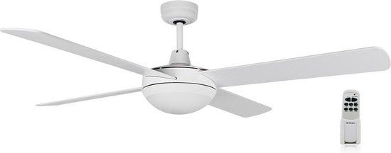 Orbegozo CP 87132 - Plafondventilator - Wit - 132 cm - Met verlichting
