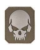 Mil-Tec 3D Skull PVC patch met klittenband Large Olive