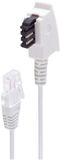 Shiverpeaks DSL Aansluitkabel [1x Telefoonstekker Duitsland (TAE-F) - 1x RJ45-stekker 8p2c] 20 m Wit