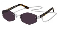 Marc Jacobs MARC 496/S AIR Palladium/Violet Zonnebril Vrouwen