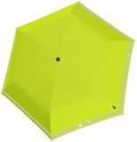 Knirps paraplu Rookie 22 cm - 90cm Diamètre - citron vert réfléchissant