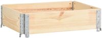 vidaXL Palletopzetrand 60x80 cm massief grenenhout