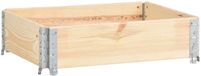 vidaXL Palletopzetrand 60x80 cm massief grenenhout