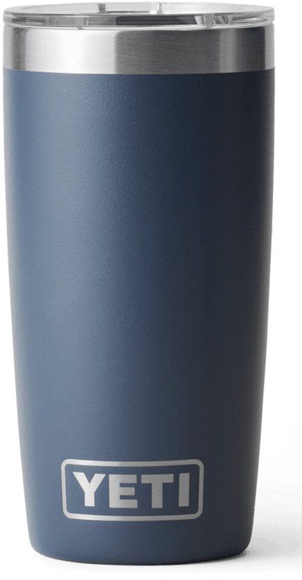 Yeti Rambler Tumbler Cup 10oz Mag Slider Lid, Navy Blue