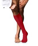 FALKE No. 6 Finest Merino & Silk Kniekousen Heren Rood Maat 39-40