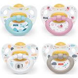 Nuk Star Sucette Latex 0-6M 2uts