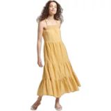 Superdry Vintage Damesjurk met lang kanten hemdje