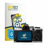 BROTECT - Screenprotector voor OM System OM-3 ASTRO - Folie Beschermfolie transparant 6 Stuks