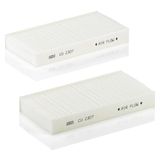 MANN-FILTER CU 2327-2 Cabineluchtfilter - CARS + TRANSPORTERS