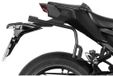 3P-systeem Shad 3P System Yamaha MT09 Zijkoffer Montage Zilver