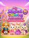 My Magical Coloring Adventure: Cute Coloring Book for Kids Ages 4-8 with Adorable Animal Friends, 90 Big & Easy Pages